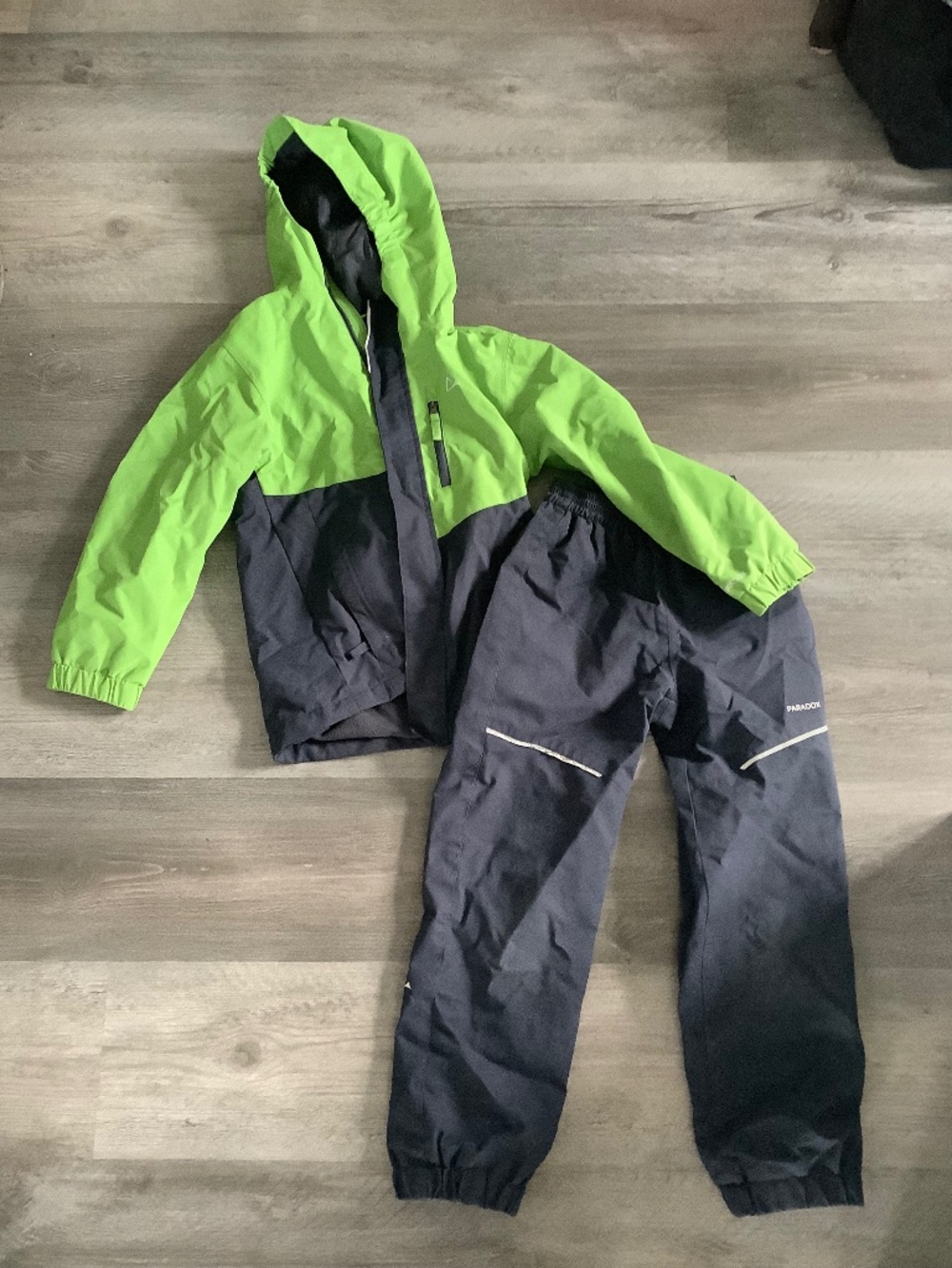 Children’s spring jacket and splash pants